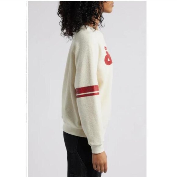NWT Daydreamer The Doors Love Her Madly Reverse Raglan Sweatshirt - Size Small - Picture 4 of 10